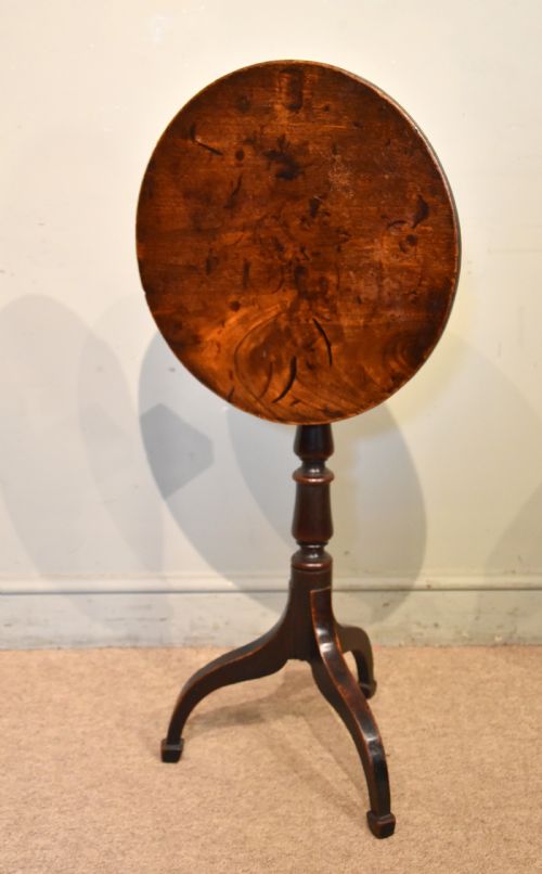 LATE 18TH CENTURY MAHOGANY TRIPOD TABLE - ADDITIONAL PHOTO 4