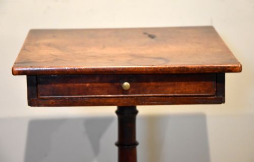 MID 18TH CENTURY MAHOGANY LAMPWINE TABLE - ADDITIONAL PHOTO 7