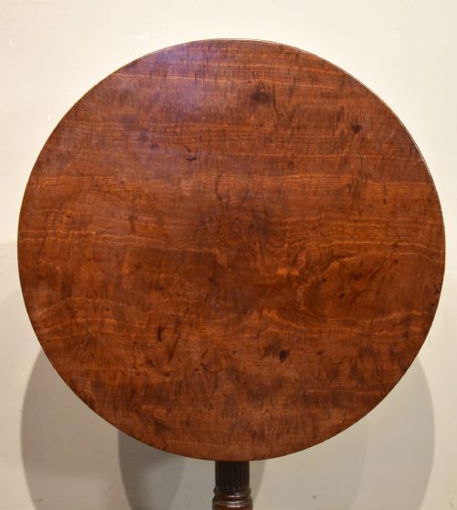 MID 18TH CENTURY MAHOGAN TRIPOD TABLE - ADDITIONAL PHOTO 2