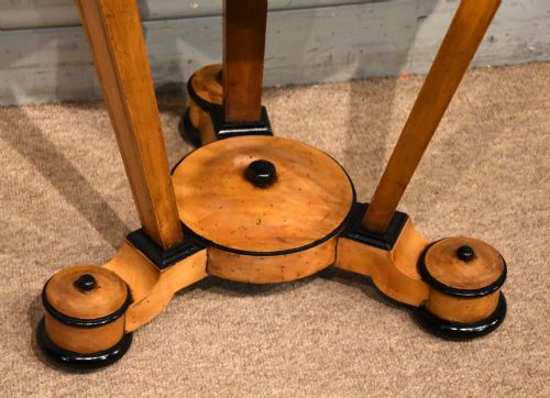 RARE BIEDERMEIER DRESSING CENTRE TABLE - ADDITIONAL PHOTO 3