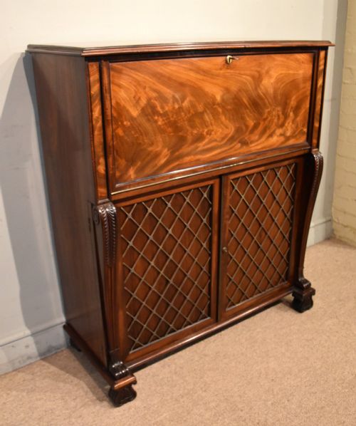 GILLOWS SIDE CABINET WITH SECRETAIRE - ADDITIONAL PHOTO 1