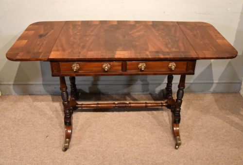 REGENCY FLAME MAHOGANY SOFA TABLE