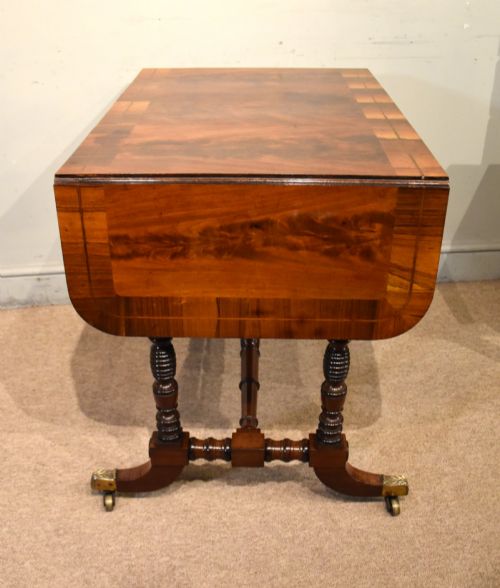 REGENCY FLAME MAHOGANY SOFA TABLE - ADDITIONAL PHOTO 7