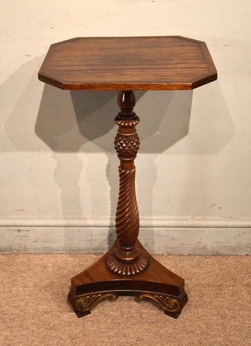 Regency Mahogany Occasional Side Table