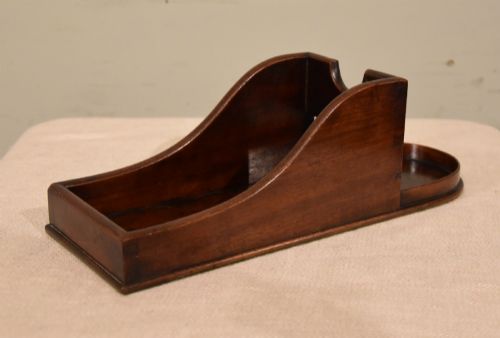 Georgian Mahogany Wine Bottle Holder
