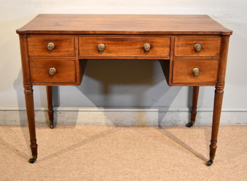Regency Period Mahogany Dressing Table