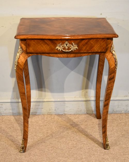 19th Century French Walnut Work Table