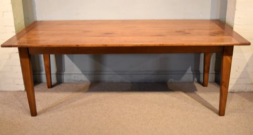 19th century French cherry wood farmhouse table