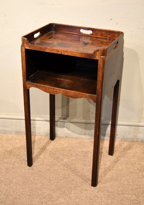 George III Mahogany Pot Cupboard