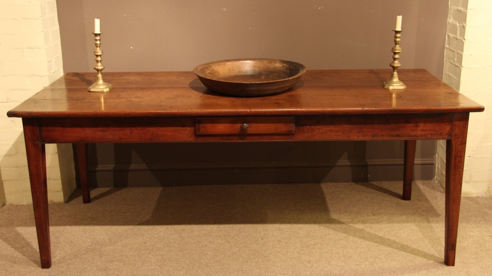 Mid 19th Century French Farmhouse Table, Circa 1860