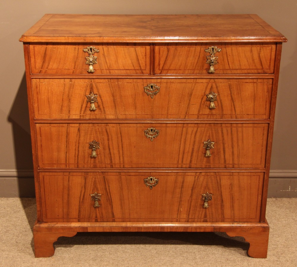 Early 19th Century Walnut Chest of Drawers, Circa 1830