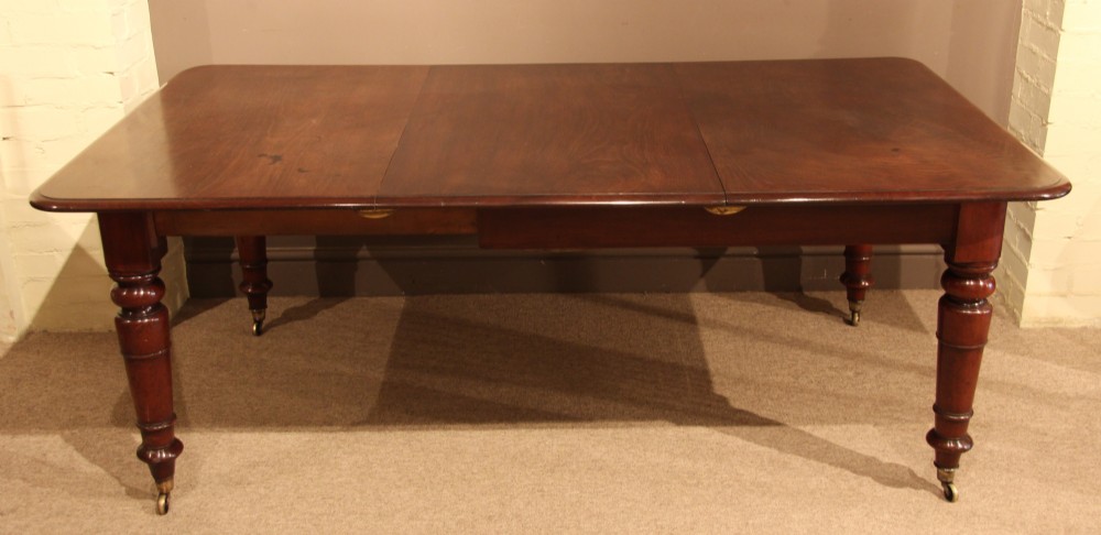 A Single Leaf Early Victorian Dining Table, Circa 1840