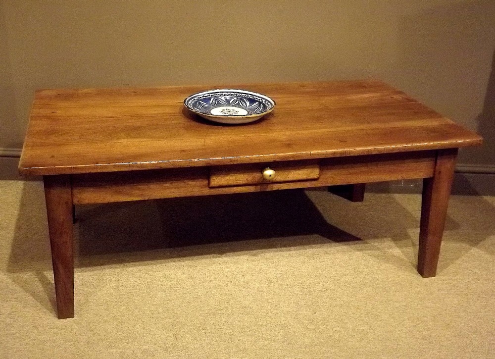 French Walnut Country Coffee Table