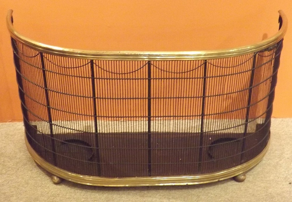 19th Century Nursery Guard in Brass