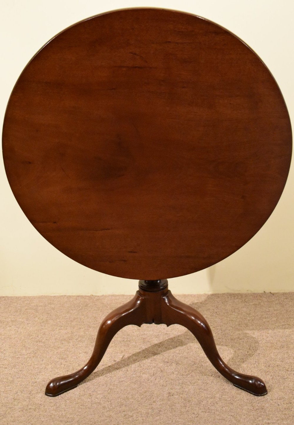 George III Mahogany Tripod Table