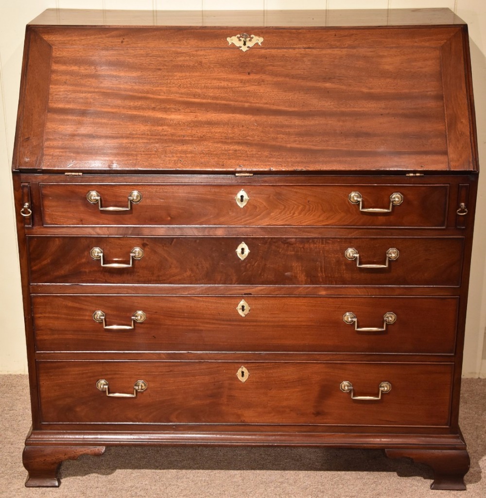 A George III Mahogany Bureau