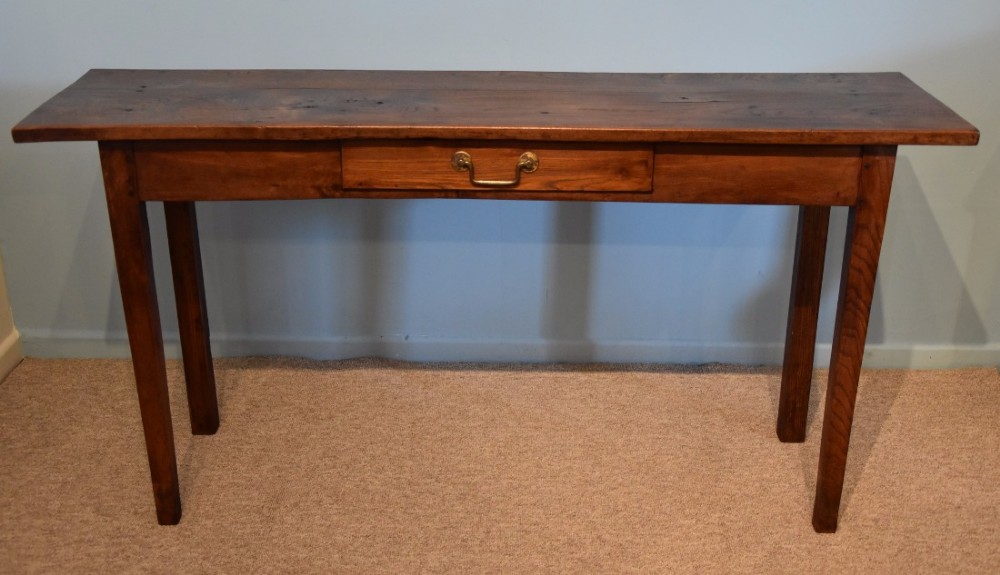 An Attractive French Chestnut Serving Table