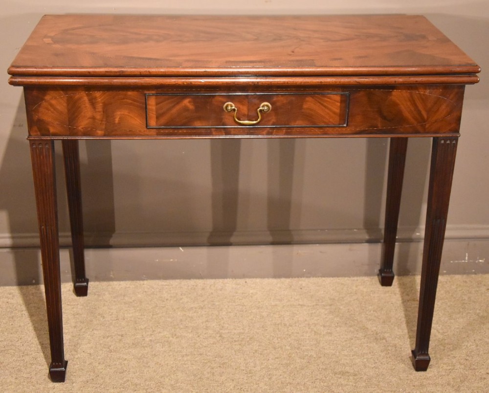 A Superb quality George III Tea Table 