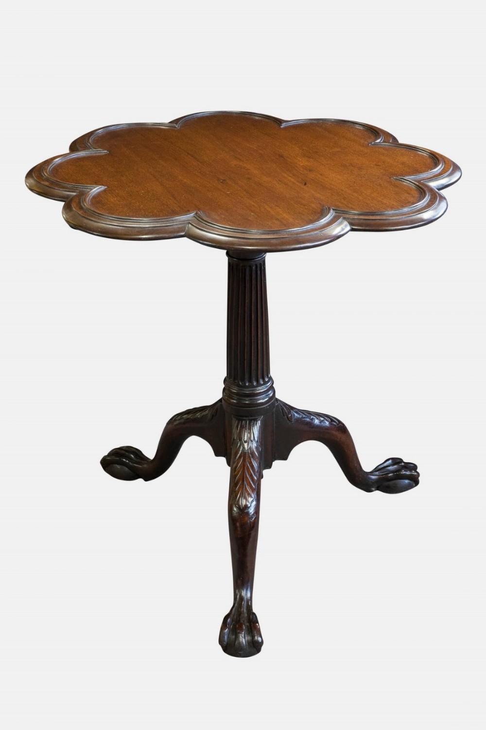 A George III Mahogany octofoil supper table