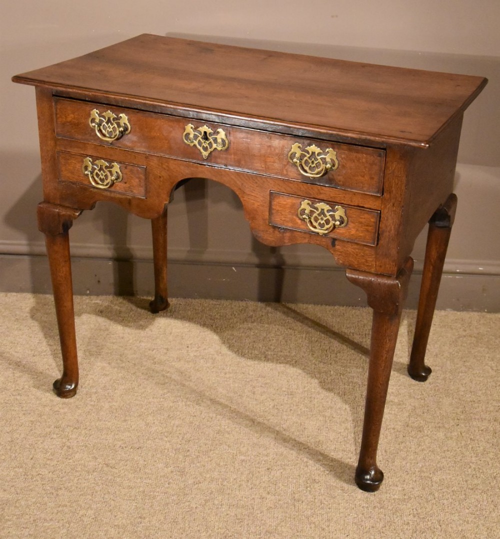 Mid 18th Century Oak Lowboy 