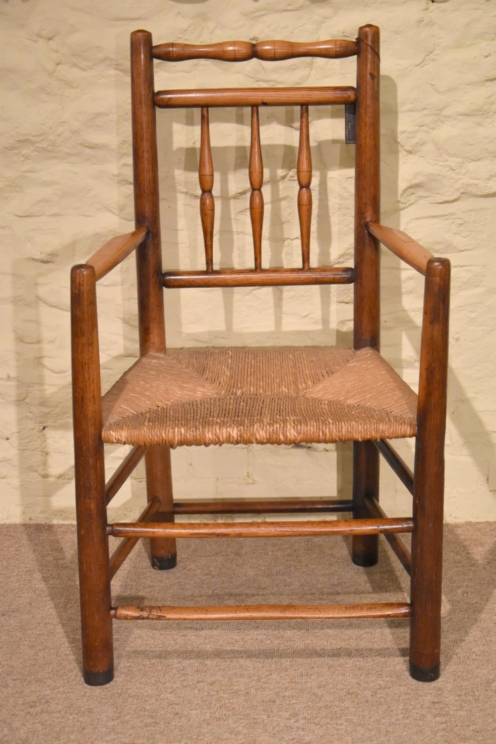 An Ash North country Spindle Back Armchair 