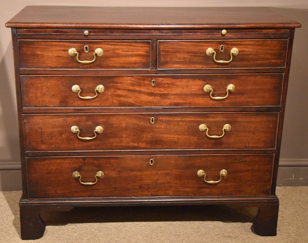 A Superb Chippendale Period Mahogany Chest of Drawers 