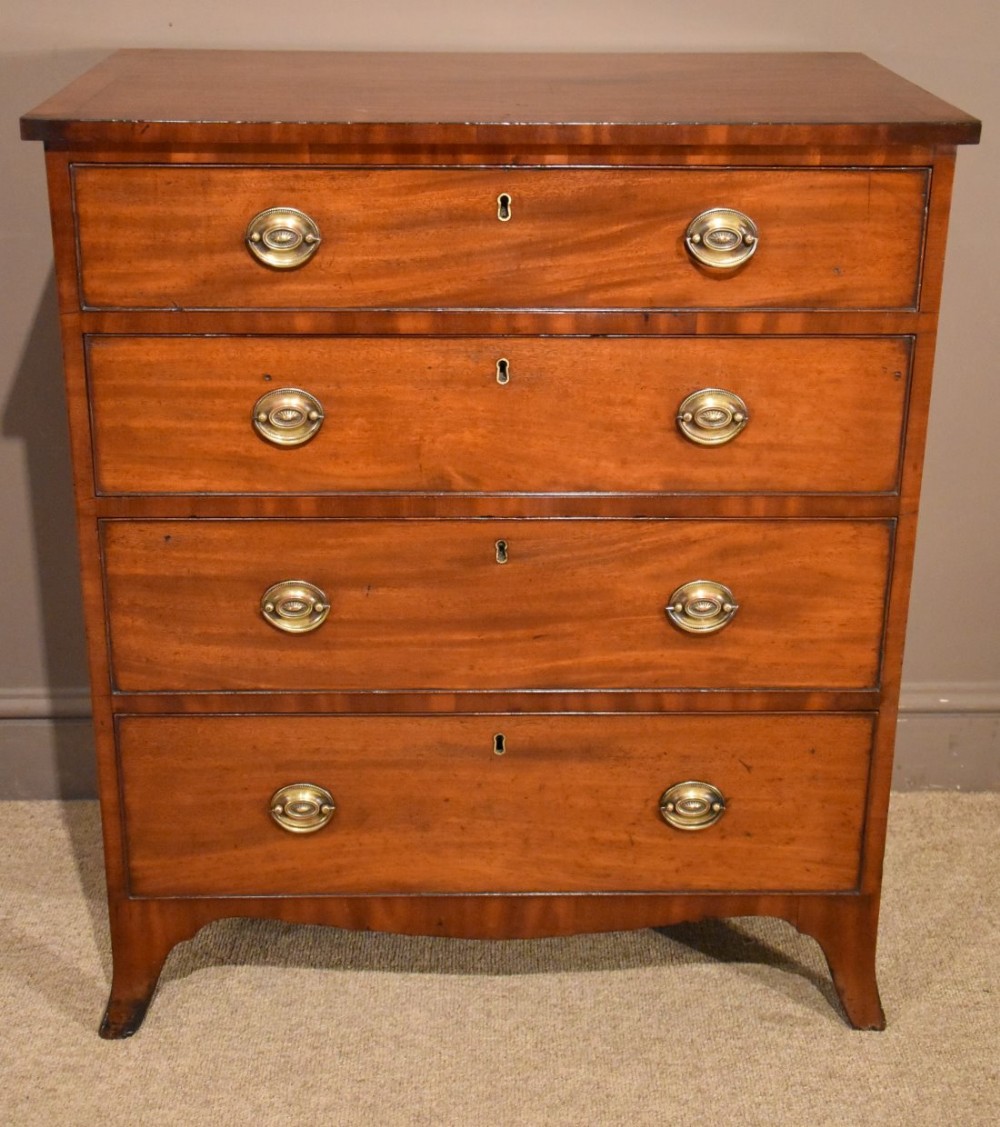 An Early Nineteenth Century Mahogany Chest of Drawers