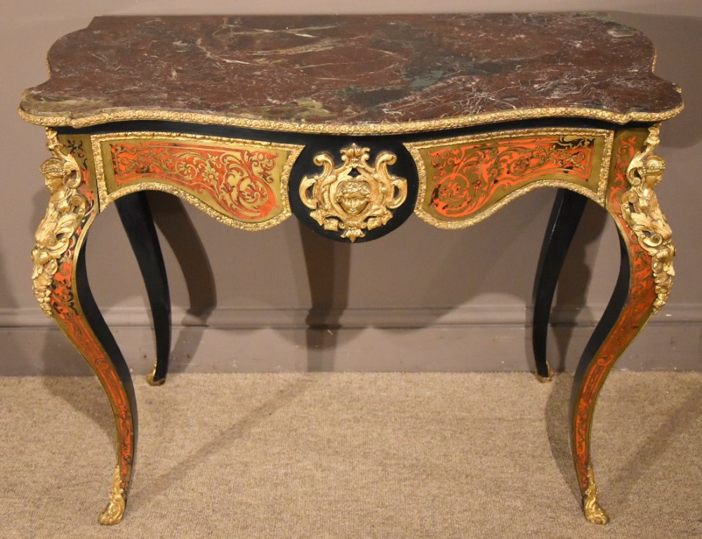 A Nineteenth Century French Louis Phillipe Boulework Side Table
