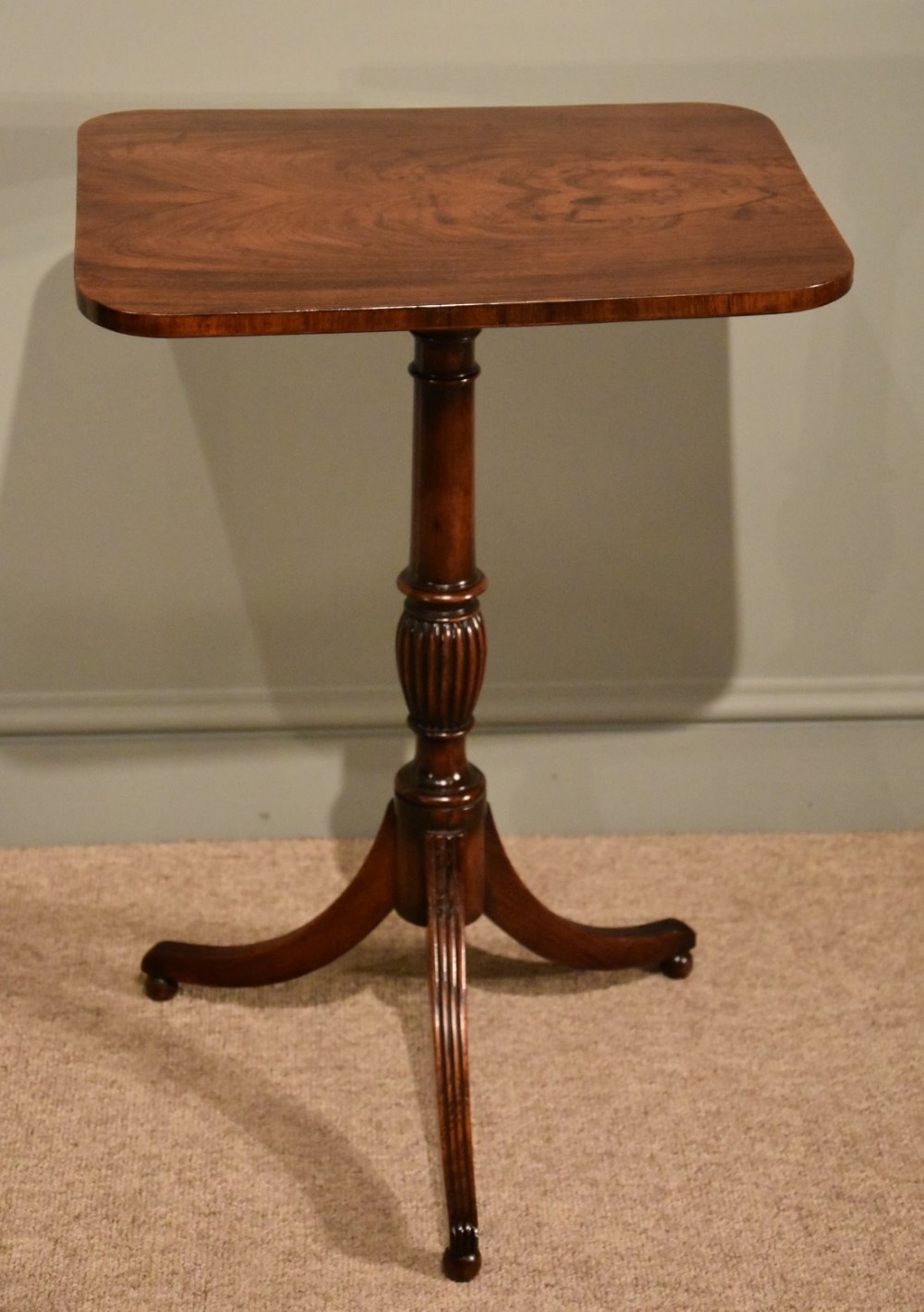 A George III Rosewood Lamp Table 