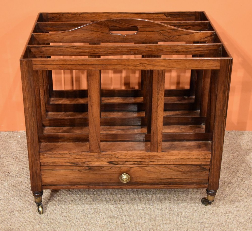 A Good Regency Period Rosewood Canterbury