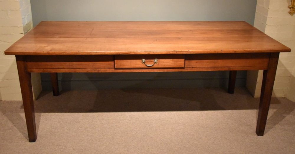 A French Cherry Wood Farmhouse Table