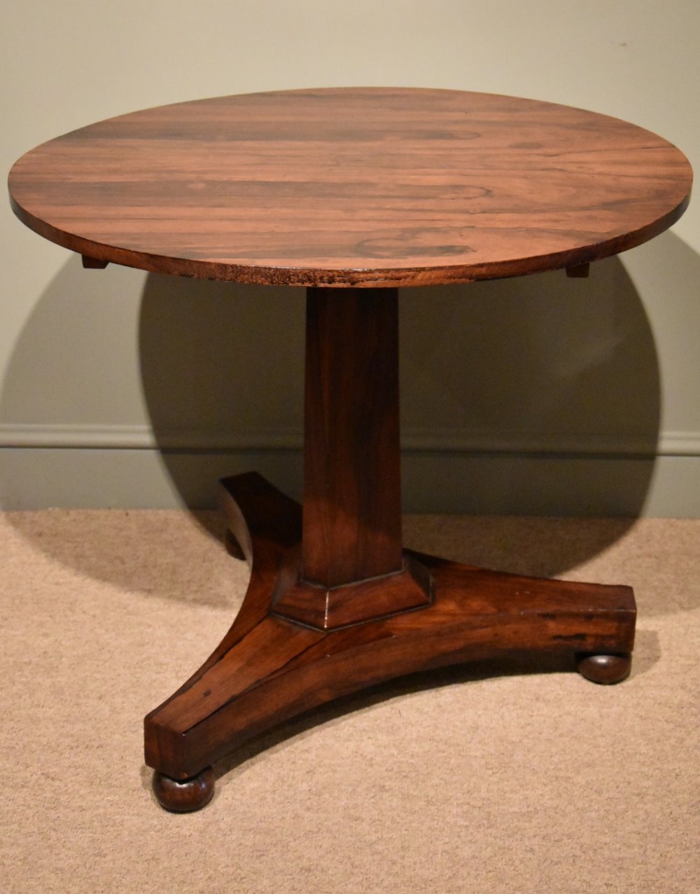 An Attractive William IV Rosewood Veneered Centre Table