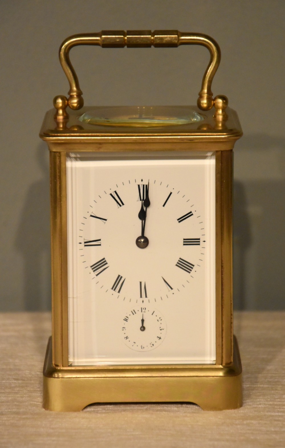 An Alarm Carriage Timepiece by Richard & Cie