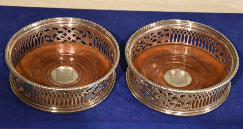 Hennell, Robert & Samuel Pair of Coasters