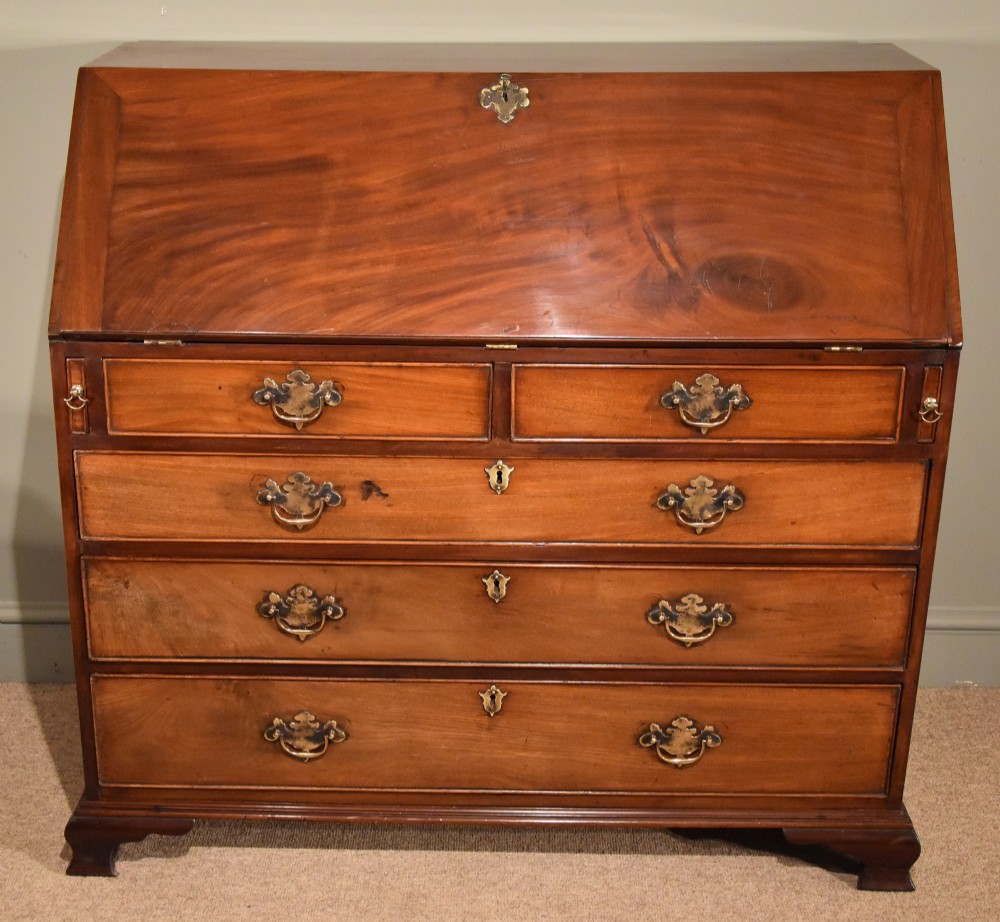 A George III Mahogany Bureau