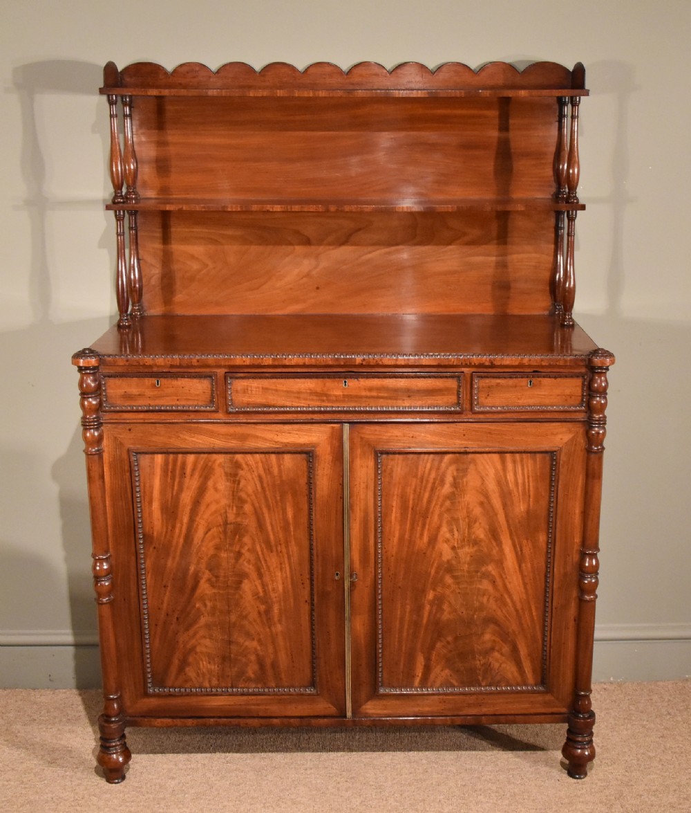A Good Early 19th Century Regency Period Mahogany Chiffonier 
