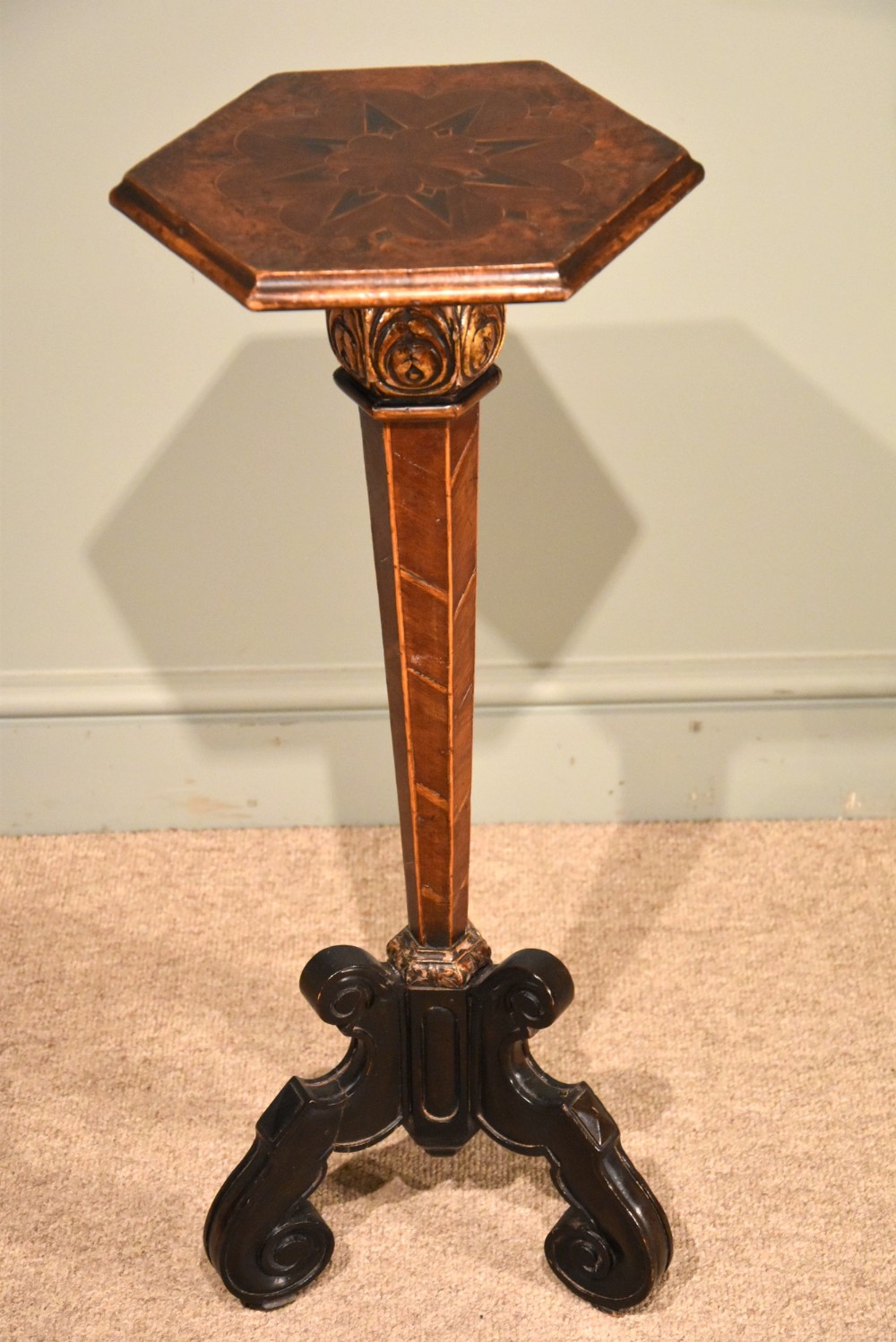 An Italian Late 17th Century Style Candle Stand