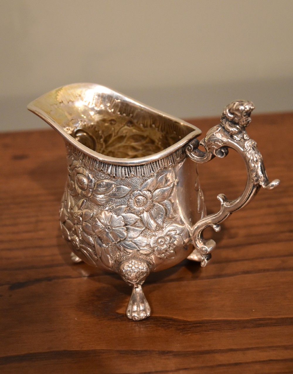 Superb Huguenot Style Cream Jug