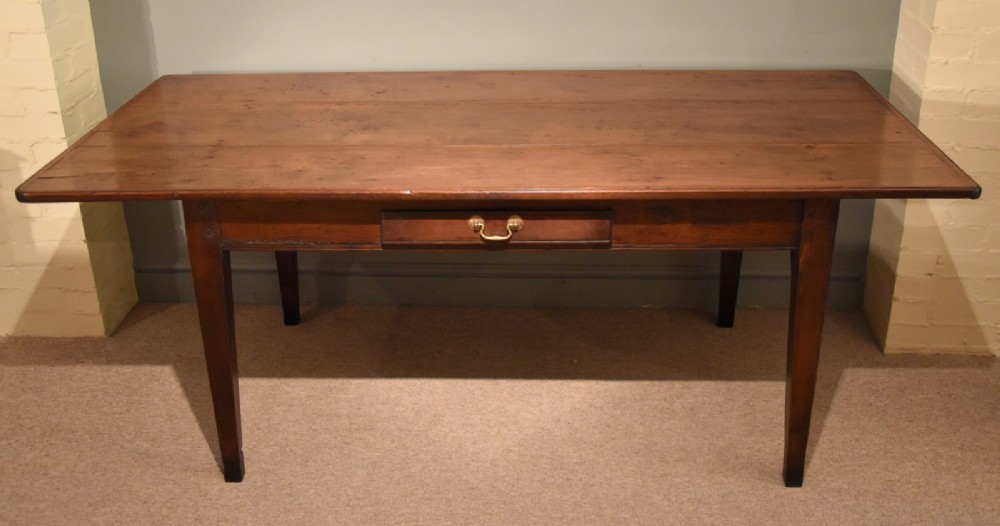French Cherry Wood Table Farmhouse Table 