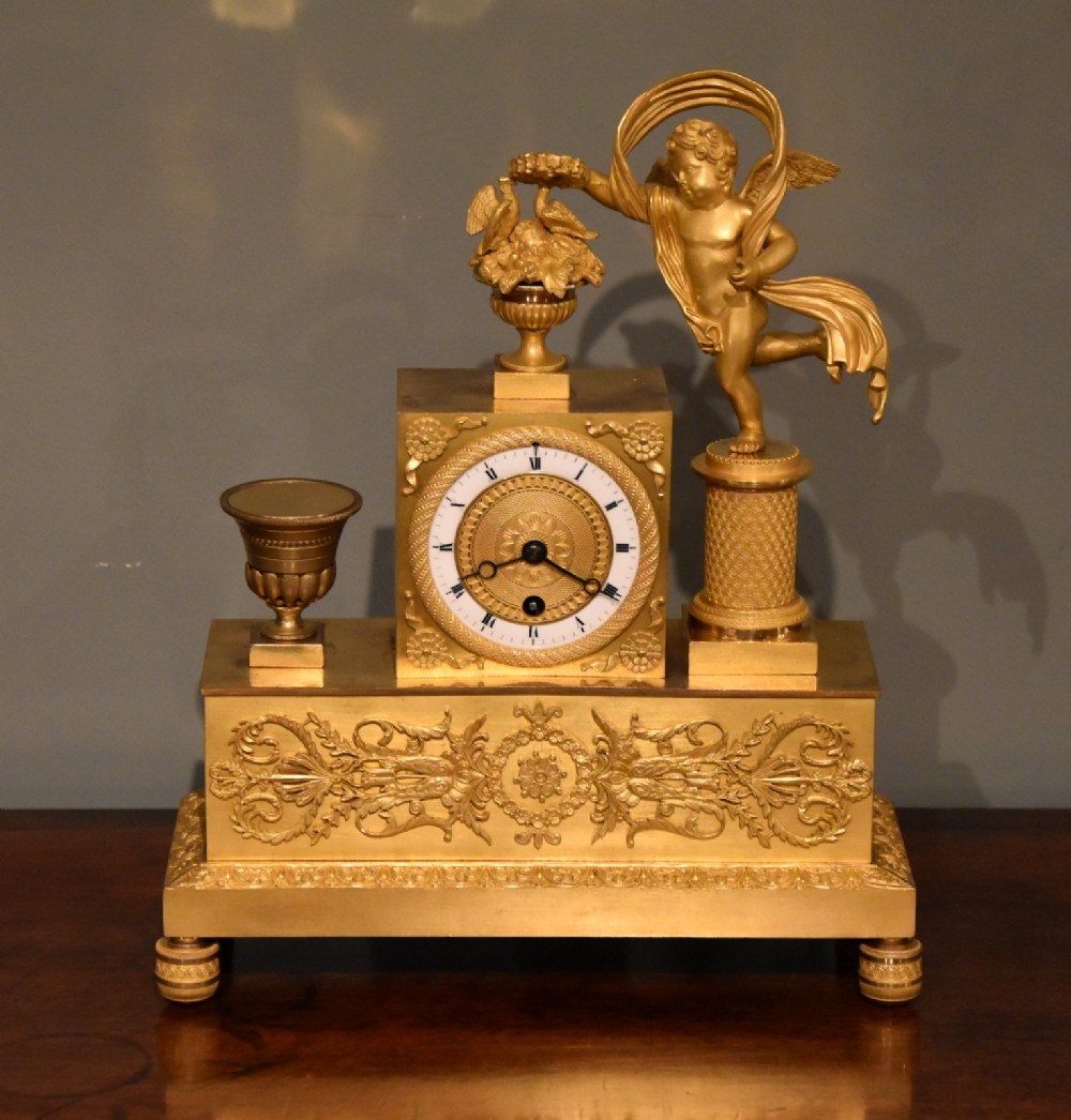 A French Empire Mantel Timepiece