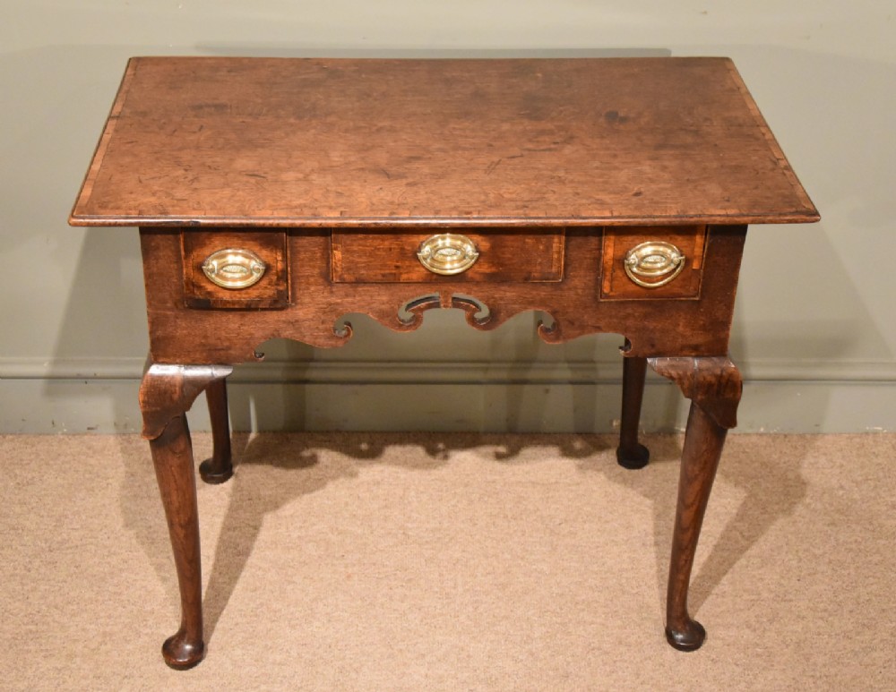 An 18th Century Oak Lowboy