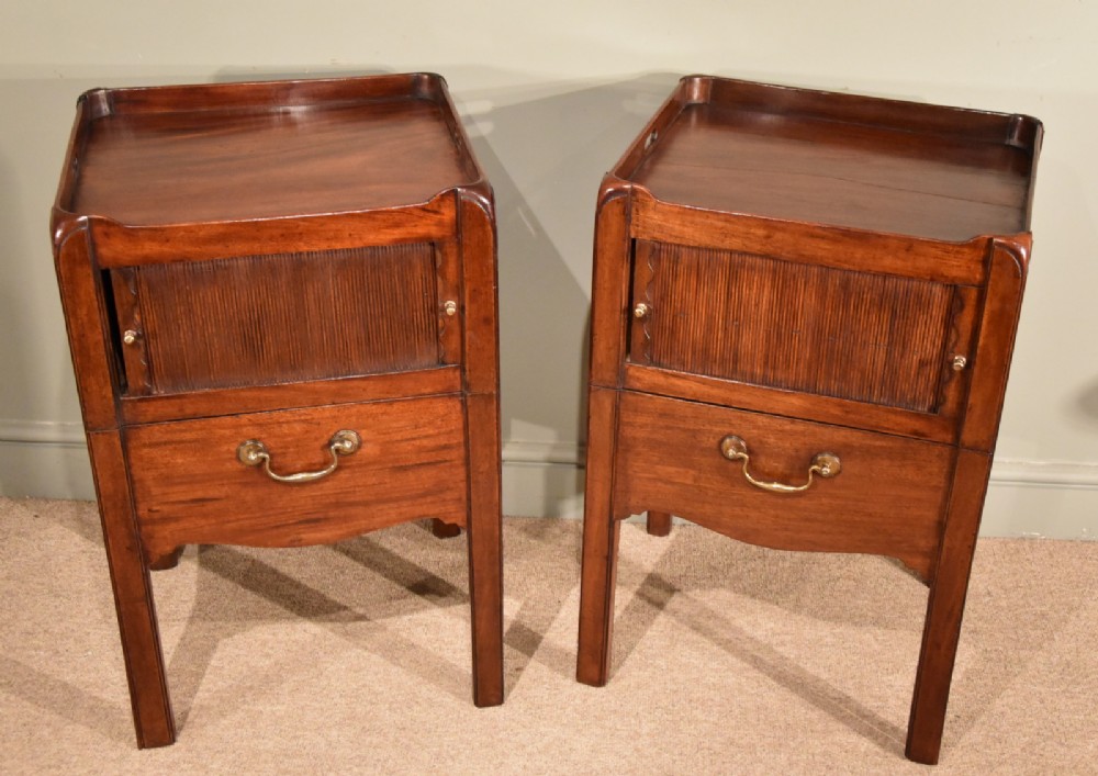 A Good Matching Pair of George III Pot Cupboards