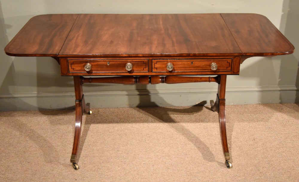 A Regency Sofa Table Provenance Florence Nightingale