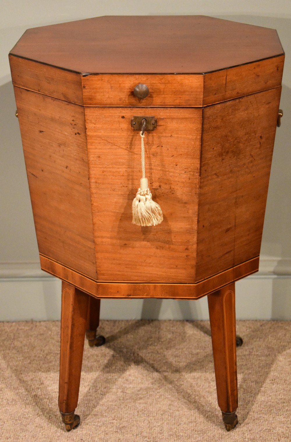 A Regency Mahogany Cellarette