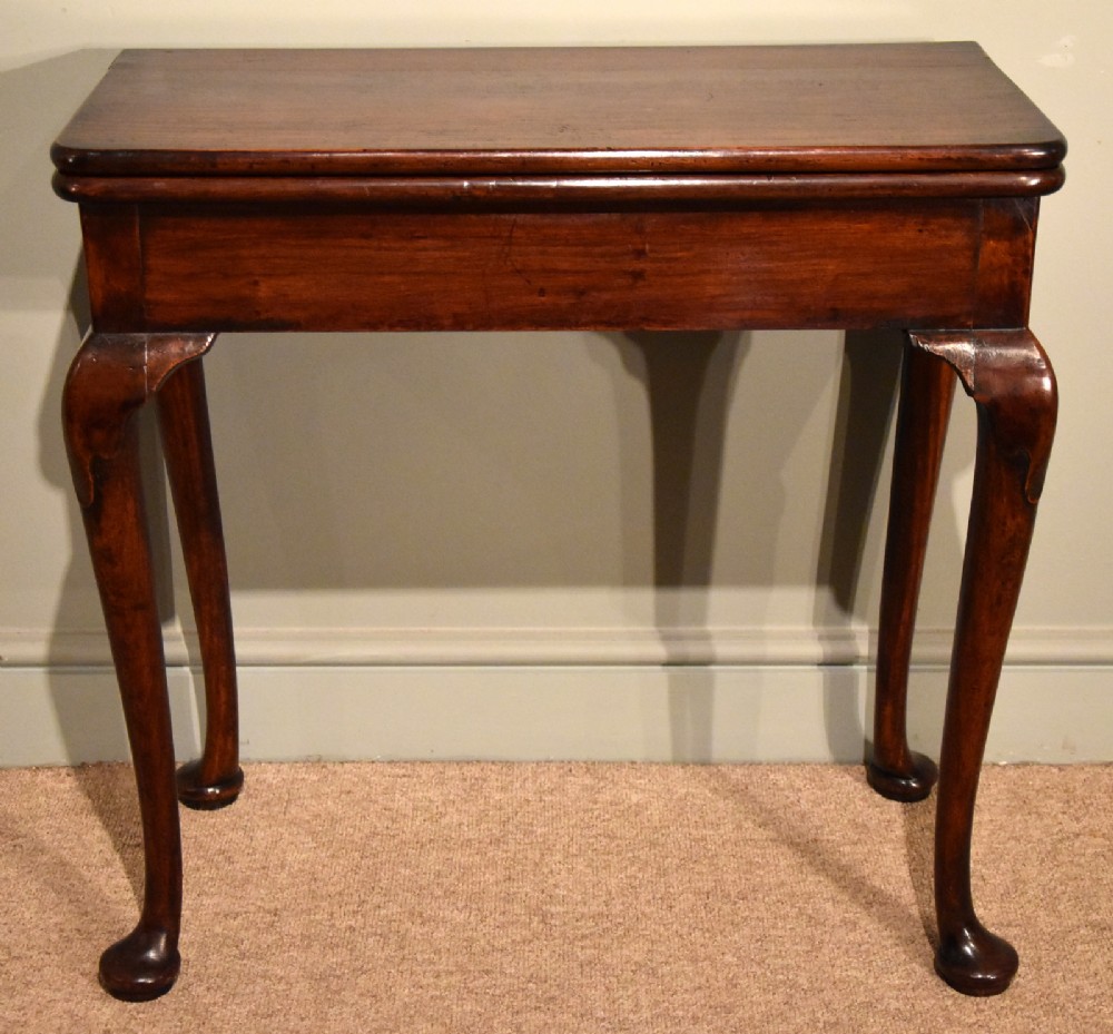 An Extremely Rare George II Solid Padauk Tea Table 