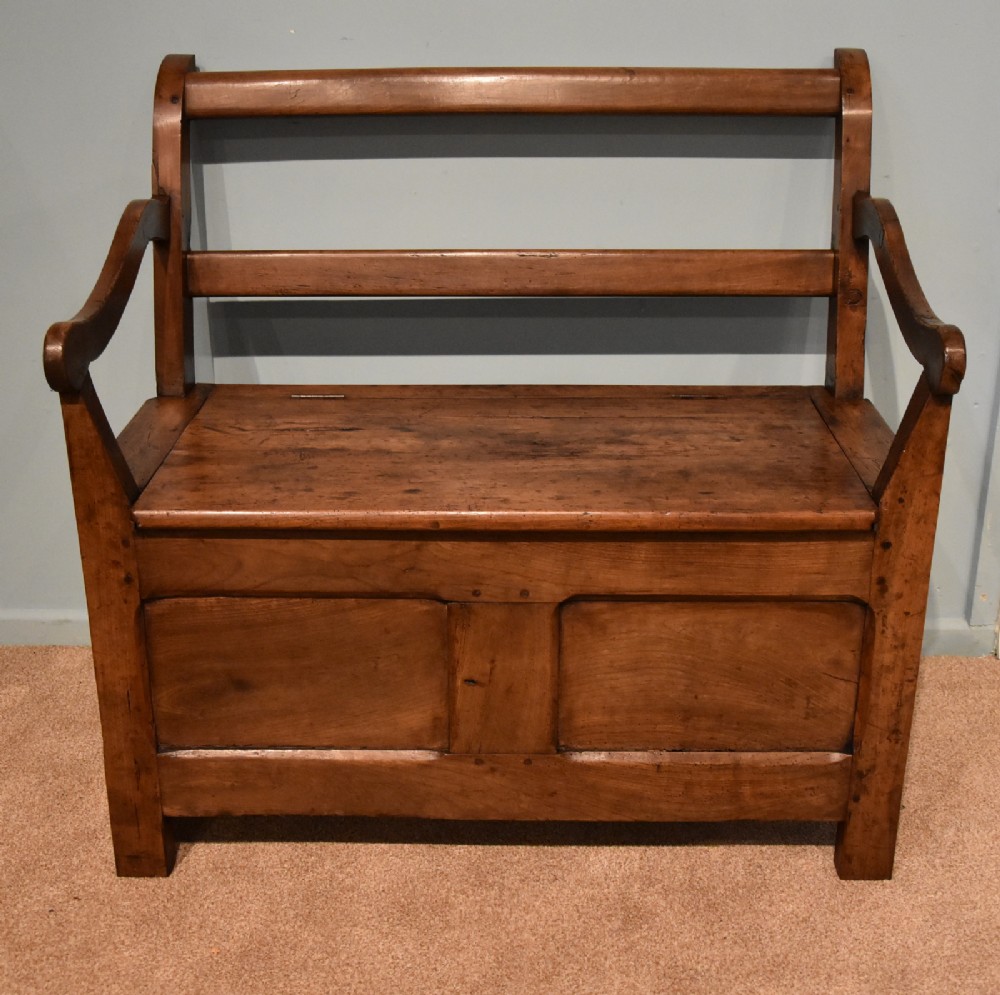 A French Cherrywood Bench