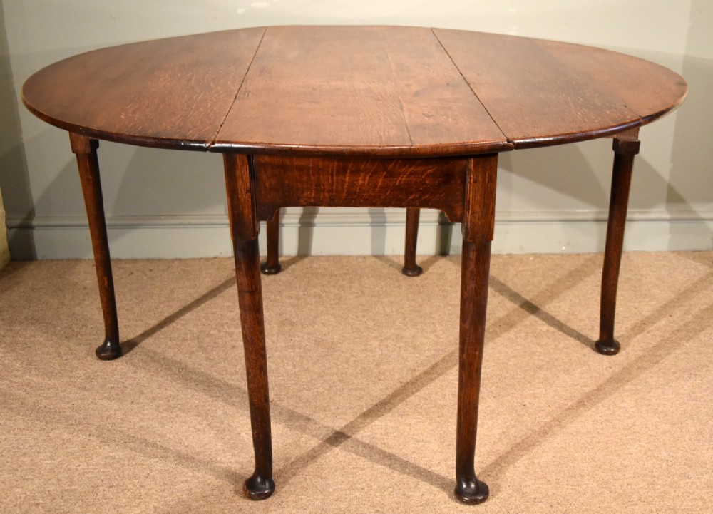 A George II Oak Drop Leaf Table