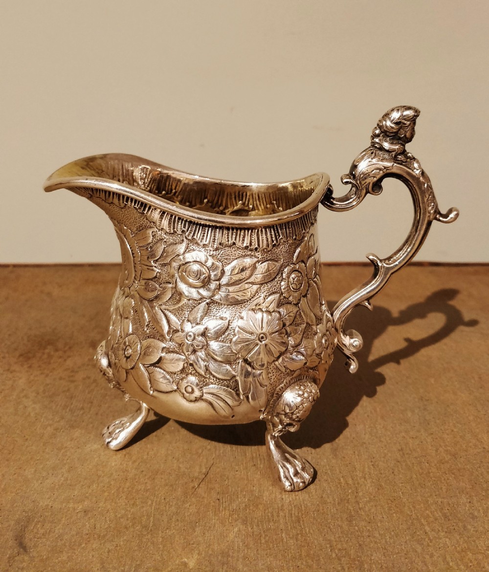 Superb Huguenot Style Cream Jug 