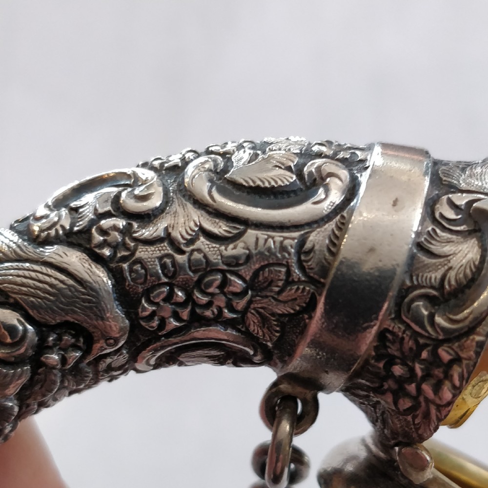 Sampson Mordan Silver Vinaigrette and Scent Bottle View VI