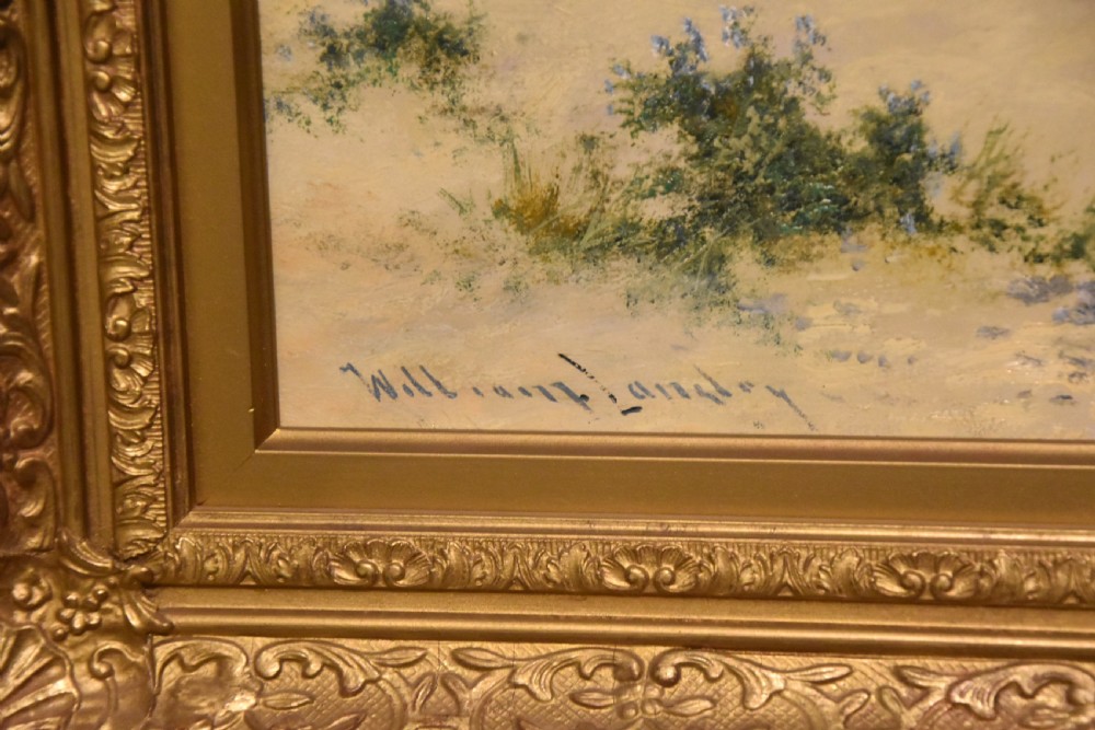 Oil Painting by William Langley 